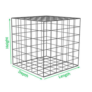 Istinat duvarı için 50x50mm kaynaklı <span class=keywords><strong>Gabion</strong></span> kutusu yüksek kaliteli kaynaklı takviyeli <span class=keywords><strong>Gabion</strong></span> sepeti - Product Image 2