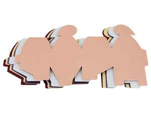 Biểu tượng tùy chỉnh và màu sắc ngọc trai giấy hình trái tim hộp Quà tặng đám cưới favour hộp - Product Image 3