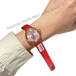 Montre de couple avec logo, mouvement à quartz de luxe, boîtier rond en acier, montre de charme de marque pour homme et femme - Product Image 1