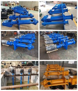 Bomba de lodos centrífuga vertical semisumergible de alta presión industrial de alta eficiencia con sellos de acero inoxidable para inundaciones - Product Image 6