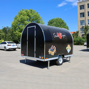 Carrito de <span class=keywords><strong>Comida</strong></span> Chammp 2026, Carrito de Venta de Bebidas, Remolque de <span class=keywords><strong>Comida</strong></span> Rápida Móvil para Exteriores, Camión de <span class=keywords><strong>Comida</strong></span> Personalizado con Cocina Completa - Product Image 2