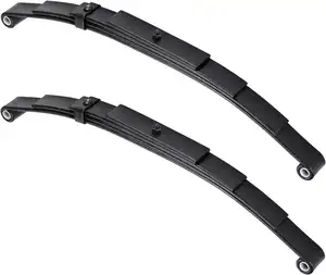 ชิ้นส่วนรถบรรทุก Leaf Springs คุณภาพสูง สปริงใบไม้ประเภทต่างๆ สปริงใบไม้