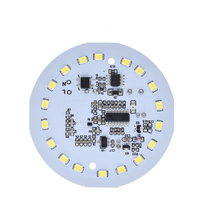 RDS Electronics -AC 220V 12W Lampu LED Putih Kontrol Cerdas Modul Sensor Radar Microwave