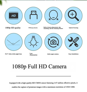 Cámara PTZ HD con <span class=keywords><strong>Zoom</strong></span> Óptico 10x, Cámara de Videoconferencia USB 1080P con Efecto de Belleza, Directo de Fábrica para Transmisión en Vivo y Grabación - Product Image 2
