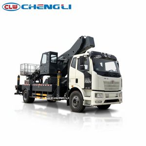 FAW 45m Straight Boom Aerial Platform Truck Bucket Truck Cherry Picker for High Altitude Maintenance - Product Image 3