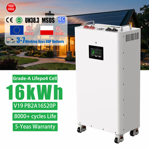 PL Stock DPP Tax Free <b>48V</b> 51.2V 280Ah 314Ah JK V19 BMS Lithium Ion <b>Battery</b> Pack Home Renewable Energy Lifepo4 16kWh <b>Battery</b> - Product Image 1