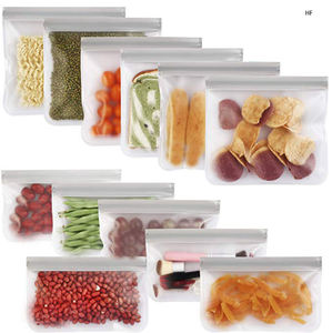 Food Grade Custom PEVA Food Storage Bag PEVA Sandwich Bag