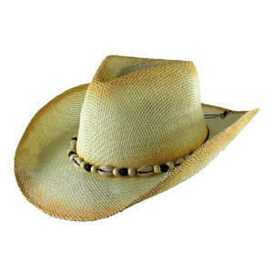 JAKIJAYI Marcas Sombrero Banda personalizada Unisex Sombreros de paja de playa Papel Verano Shell Decoración <span class=keywords><strong>Jazz</strong></span> Sombrero de paja de vaquero - Product Image 3