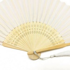 Custom Folk Art Painted Sublimation Folding Bamboo Wedding <b>Hand</b> <b>Fan</b> for Bride - Product Image 5