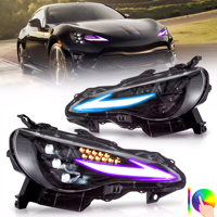 Phares LED RGB VLAND pour Toyota 86 GT86 Subaru Brz Scion Frs 2012 2013 2014 2015 2016 2017 2018 2019 2020 2021
