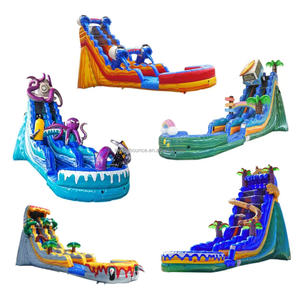 Produits gonflables personnalisés Lemon Bounce, châteaux gonflables commerciaux et combinaisons toboggan-gonflable, toboggans aquatiques gonflables à vendre - Product Image 1