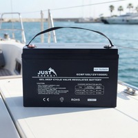Batterie solaire gel plomb-acide scellée sans entretien 12V 100AH de haute qualité à décharge profonde pour outils électriques