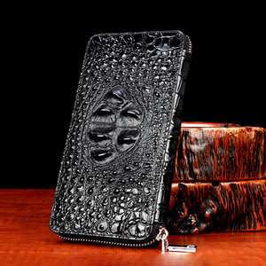 <span class=keywords><strong>Portafoglio</strong></span> Lungo in Vera Pelle di Vacchetta <span class=keywords><strong>con</strong></span> Stampa Coccodrillo per <span class=keywords><strong>Uomo</strong></span>, Borsa a Mano <span class=keywords><strong>con</strong></span> <span class=keywords><strong>Cerniera</strong></span>, Elegante Pochette <span class=keywords><strong>da</strong></span> <span class=keywords><strong>Uomo</strong></span> per Affari - Product Image 1