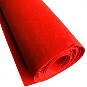 DONGWO polyester surface roll disposable event plain exhibition carpet for several colors