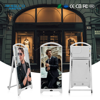 Affiche publicitaire LED extérieure P2.5 avec boîtier étanche anti-pluie pour devanture de magasin de proximité, taille personnalisable en option