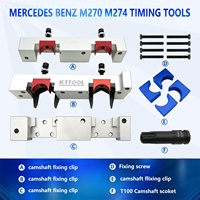 Kit d'outils d'alignement de distribution de l'arbre à cames en acier à haute teneur en carbone pour Mercedes Benz M133/M260/M264/M270/M274 pour atelier automobile