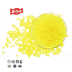 Nueva llegada Popping Boba Pearls Color amarillo para la bebida del té de la leche empaquetada en la botella - Product Image 1