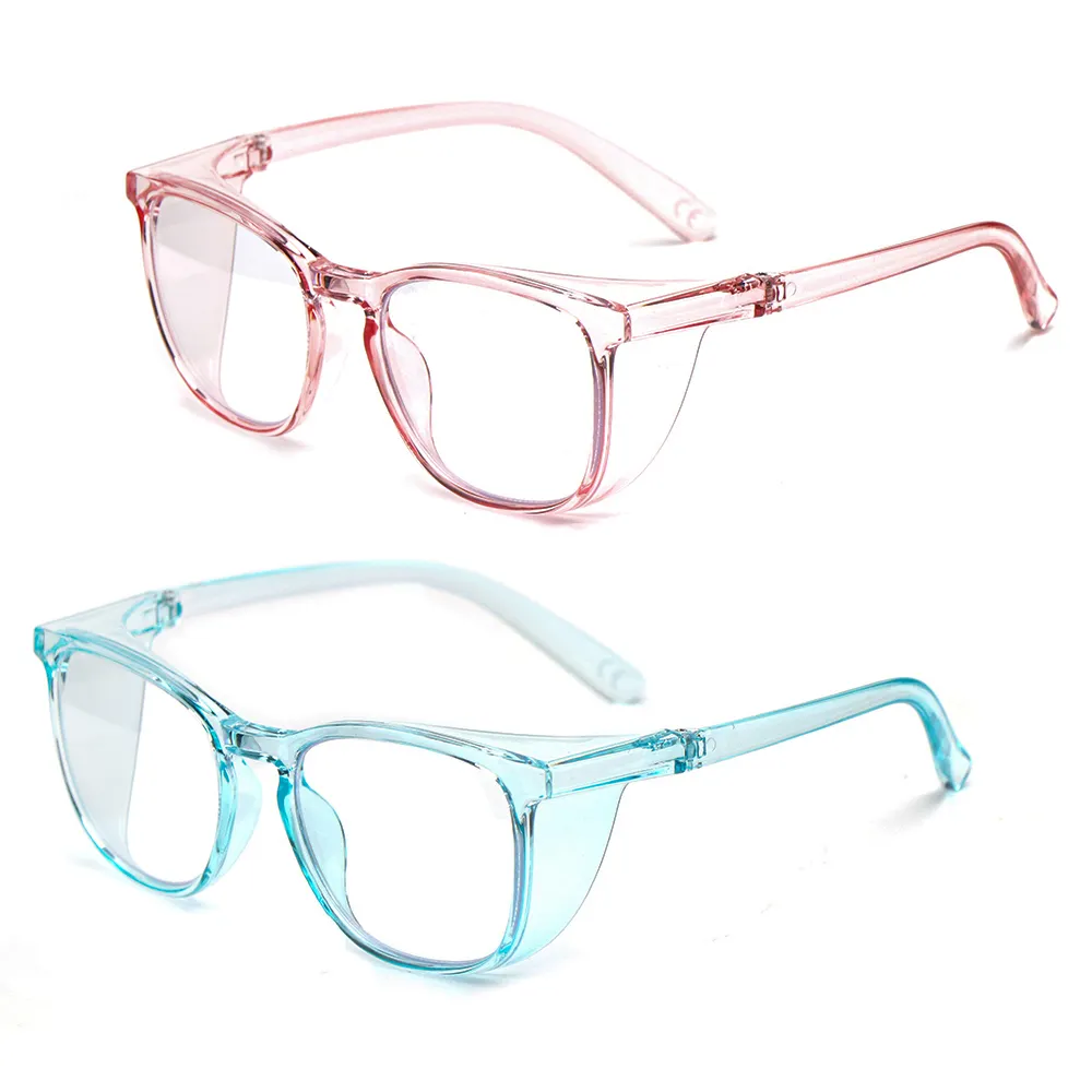 Оптовая продажа, высококачественные квадратные очки для глаз, противотуманные круглые оптические оправы с защитой от пыльцы, очки с защитой от синего света для женщин и мужчин