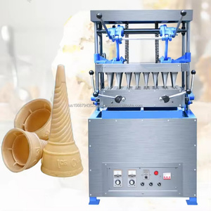Máquina semiautomática de cono de helado de 32 moldes, máquina para hacer cono de oblea de rollo de huevo para uso comercial - Product Image 1