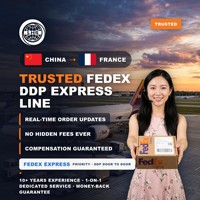 Agente de Envío LHS Fedex Express DDP DAP de China a Francia, Cadena de Suministro Transfronteriza, Entrega, Despacho de Aduanas Rápido