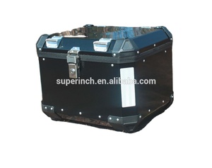 Noir en poudre résistant Aux Uv En Aluminium Bon Marché Accesorio Par <span class=keywords><strong>Moto</strong></span> <span class=keywords><strong>Moto</strong></span> Accessoires <span class=keywords><strong>Moto</strong></span> Boîte À Bagages - Product Image 5
