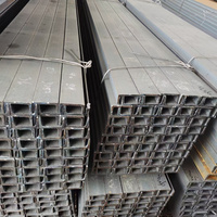 Fabricant chinois de profilés en acier galvanisé, barres en acier en forme de U, profilés en acier Q235 Q345, découpe, soudage, pliage, profilés en U