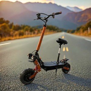 11inch Off Road Tire Geofought M11 Scooter 60V 30ah 40ah 60-90KM Long Range Dual Motor Finger Throttle Foldable Electric Scooter - Product Image 1