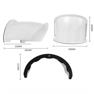 Ngoài trời cctv <span class=keywords><strong>camera</strong></span> an ninh Top Bìa Sun mưa che che che lá chắn mái nhà bảo vệ cho CCTV <span class=keywords><strong>Camera</strong></span> giám sát - Product Image 2