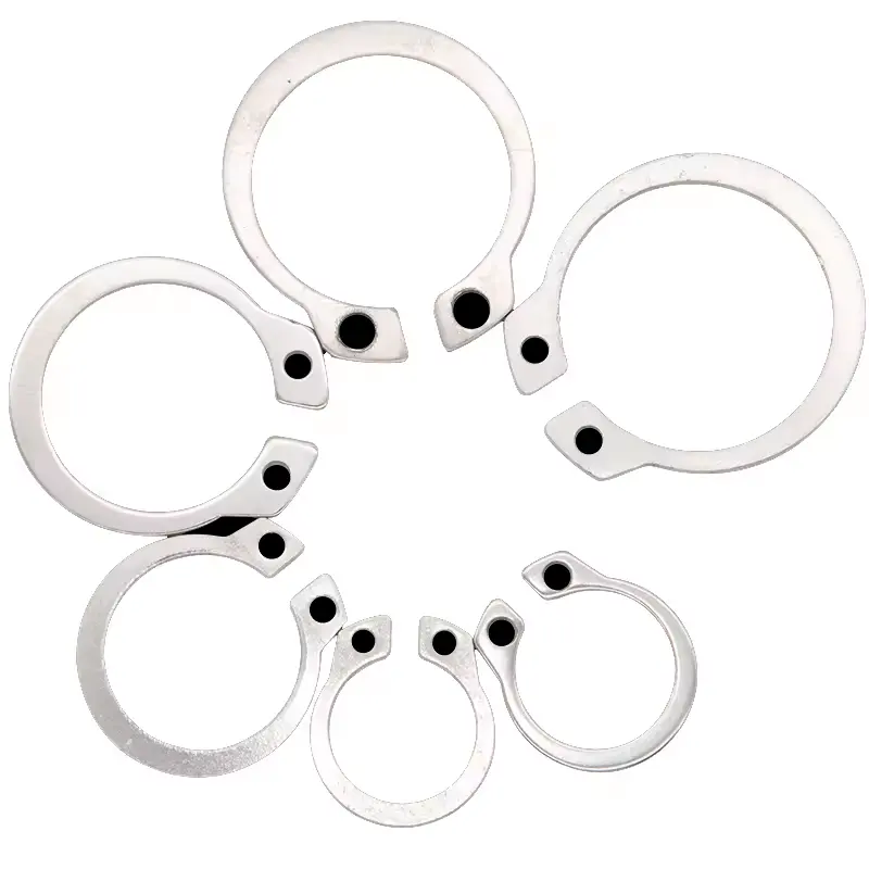 Groothandel Fabriek Gb893 Zelfsluitende Ringen 304 Roestvrijstalen Interne Spiraalvormige Cirkels Vasthoudende Ringen Snap Ring