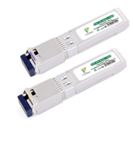 Module émetteur-récepteur optique à fibre SFP+ 10G WDM 100KM BIDI LC EML APD 1490nm/1550nm Longueur d'onde 5~0dBm DDM (réseaux 5G)