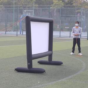 SAYOK, pantalla <span class=keywords><strong>de</strong></span> proyector <span class=keywords><strong>de</strong></span> película inflable <span class=keywords><strong>de</strong></span> 100 pulgadas, 9,6 pies, para pantalla <span class=keywords><strong>de</strong></span> película duradera para interiores y exteriores, sin necesidad <span class=keywords><strong>de</strong></span> seguir inflando - Product Image 3