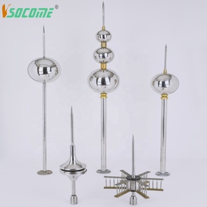 <strong>Brass</strong> and Tin Plated Air Termination Air <strong>Rod</strong> Lightning <strong>Rod</strong>