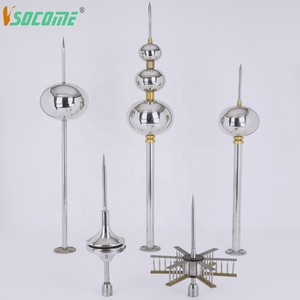 Ball Surge Protector Lightning Arrester Rod Construction Steel Building Rods