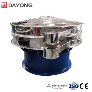 Machine de tamisage vibratoire rotative industrielle pour la classification et le filtrage des graines, du riz, de la farine, des épices, du sucre, du sel, de la poudre de café - Product Image 3