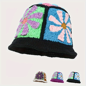 Sombrero <span class=keywords><strong>de</strong></span> Ganchillo Hecho a Mano, MOQ Bajo <span class=keywords><strong>para</strong></span> Pedidos al por Mayor, Personalización a partir <span class=keywords><strong>de</strong></span> Imagen, Fabricación Profesional <span class=keywords><strong>de</strong></span> Sombreros - Product Image 1