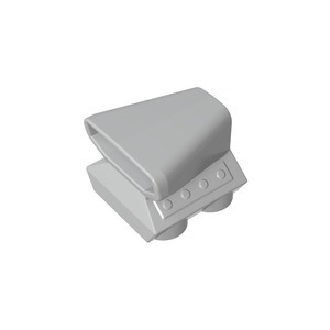 50943 Pièce de bloc de construction compatible 2x2 pour l'admission d'air du moteur, pour jouets éducatifs scientifiques et d'ingénierie, pour les enfants de 7 à 14 ans, unisexe - Product Image 1