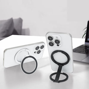 Forte magnétique réglable pliable magnétique Double face support de téléphone portable bureau en alliage de Zinc métal support de téléphone portable poignée - Product Image 2