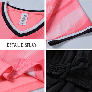 Ensemble maillot et survêtement de football personnalisables pour hommes, uniforme spécifique pour les équipes de football - Product Image 4