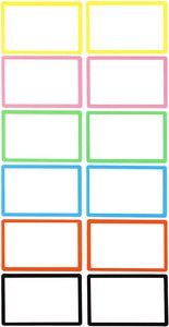ملونة مخصصة الرسم محو الجافة بطاقات اسم صغيرة ألواح بيضاء للماء مع علامات - Product Image 3