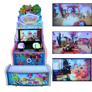 Máquina de Juego Arcade de Canje de Boletos, Equipo de Arcade para Parque de Atracciones, Máquina de Juego Operada con Monedas para Interiores, Simulador de Tiro al Agua - Product Image 5