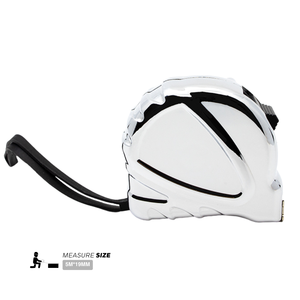 Bán buôn chuyên nghiệp <span class=keywords><strong>Ergonomic</strong></span> bạc Chrome Băng biện pháp 5m 16ft cho xây dựng và thiết kế nội thất dự án - Product Image 1