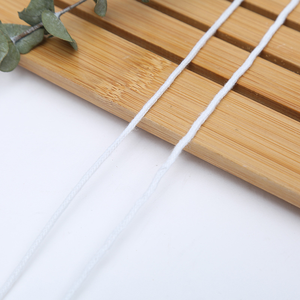 سعر المصنع حبل قطني مخصص ملتوي يدوي الصنع 2 من حبل مضفر قطن من القطن من قطعة واحدة/ياردة - Product Image 2