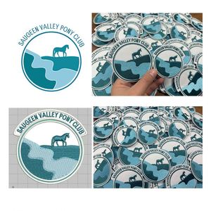 Patchs brodés personnalisés, design personnalisé, logo de club, patchs à repasser DIY, patchs de haute qualité à crochets et boucles pour vêtements - Product Image 2