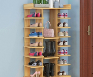 Porte-<span class=keywords><strong>chaussures</strong></span> en bois, conteneur de stockage pour <span class=keywords><strong>chaussures</strong></span>, pour la maison, livraison gratuite - Product Image 3