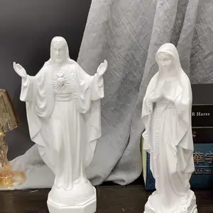 Mexican Virgin Mary Statue Home Decoration Idol Figure Saint Joseph Porch Decoration Church Resin Crafts