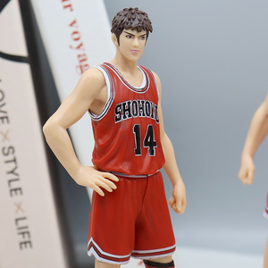 Figurines de collection SLAM DUNK en résine, 5 pièces/ensemble, modèle de personnage de basket-balliste d'anime japonais, jouet de décoration - Product Image 6