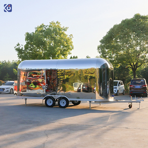 <span class=keywords><strong>Camion</strong></span> de restauration mobile CAMPTRL entièrement équipé pour la vente rapide de snacks, boissons et aliments – Remorque de concession pour la vente de nourriture de rue - Product Image 5