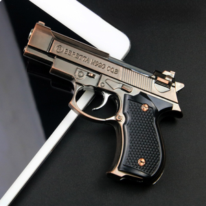 Apparence élégante, <span class=keywords><strong>briquet</strong></span> de luxe en forme de pistolet, <span class=keywords><strong>briquet</strong></span> torche coupe-vent, <span class=keywords><strong>briquet</strong></span> à gaz vintage rechargeable personnalisé, <span class=keywords><strong>briquet</strong></span> en forme de pistolet - Product Image 5