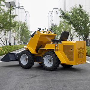 Mini-chargeuse compacte chenillée chinoise avec moteur diesel Euro5, PLC et pompe pour usage en construction - Product Image 2