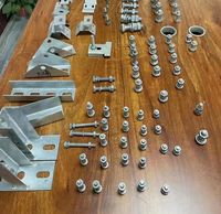 Sekrup heksagon baja GB Dacromet dan ring rakitan baut ukuran besar mur hex